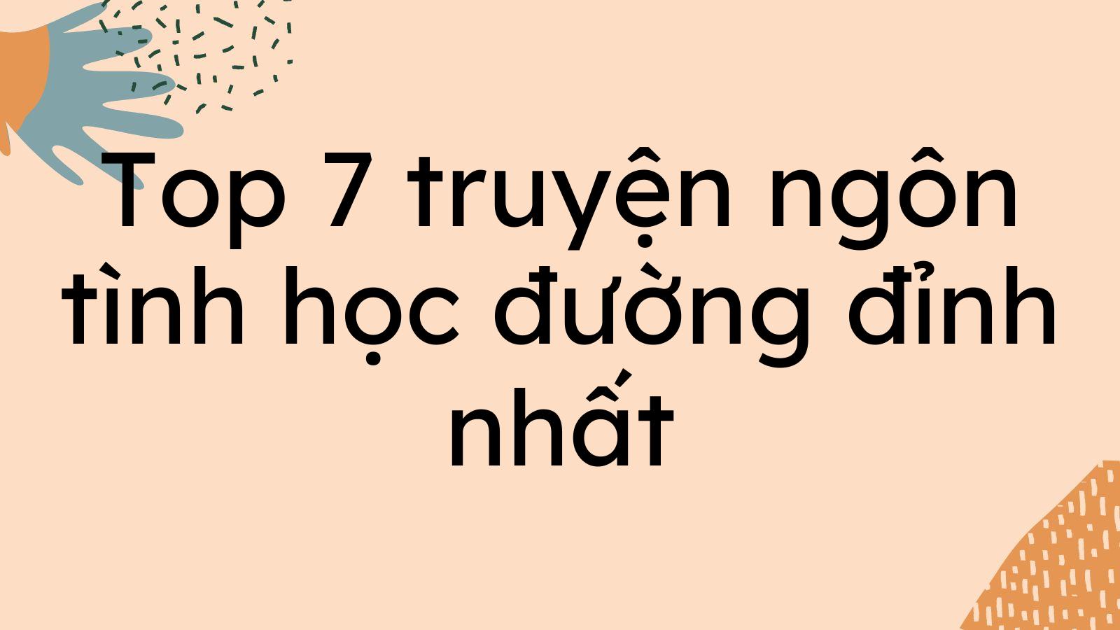 Top 7 truyện ngôn tình học đường đỉnh nhất